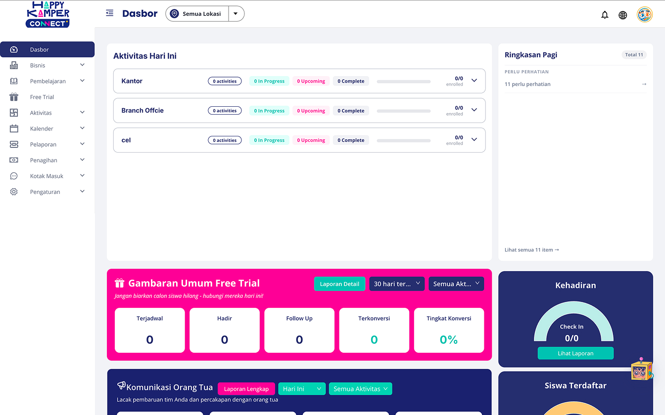 Provider Screen